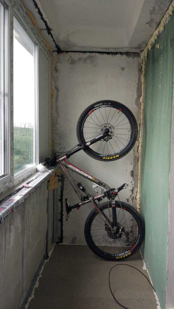 Правила хранения велосипеда на балконе зимой
