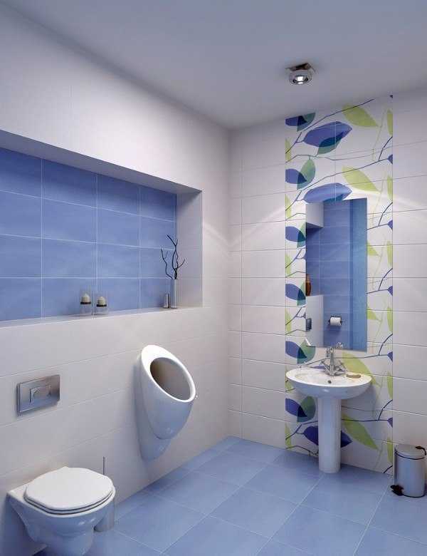 Цвет плитки в ванной: советы по выбору цвета и современного дизайна оформления