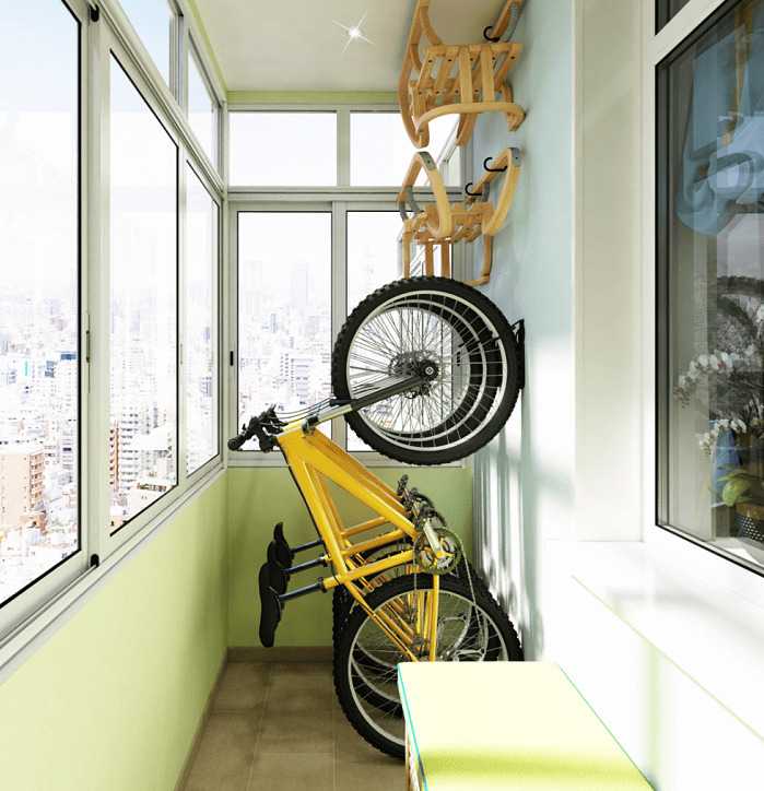 Как хранить велосипед: в квартире, на балконе, в гараже, на даче, кладовке и подвале