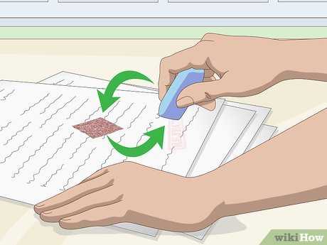 Как стереть ручку с бумаги без следов в домашних условиях без марганцовки