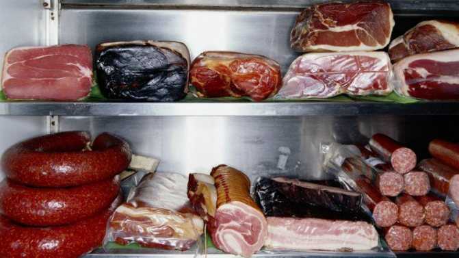 Сколько хранится мясо в холодильнике охлажденное, вареное, маринованное, сырое, размороженное, тушеное, приготовленное, заливное, запеченное, копченое, свинина, говядина, птица, кролик, фарш, субпроду