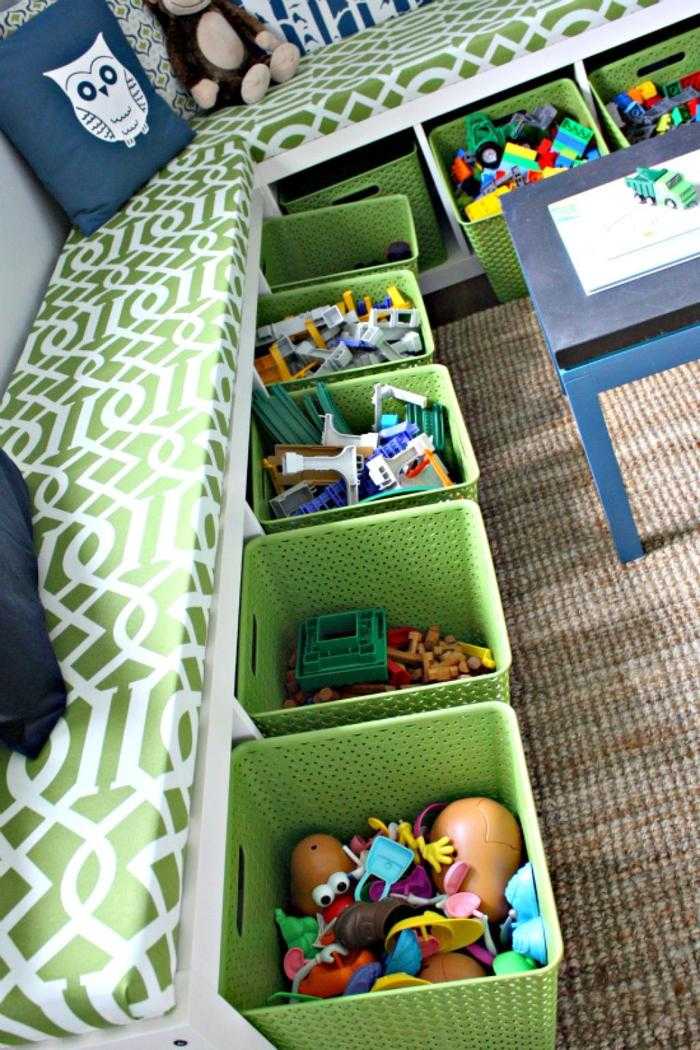 С миру по идее: хранение игрушек в детской комнате