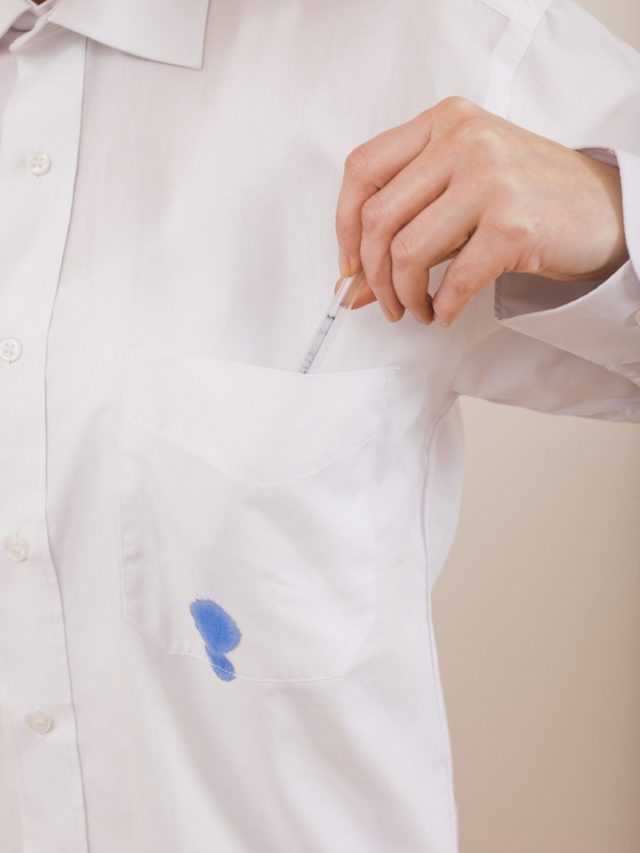 Чем отстирать чернила от ручки с одежды в домашних условиях — рассматриваем по полочкам