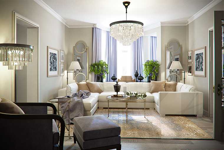 Дизайн гостиной в светлых тонах - современный стиль Как красиво и уютно оформить свою гостиную Какие цвета подойдут для интерьера, мебели