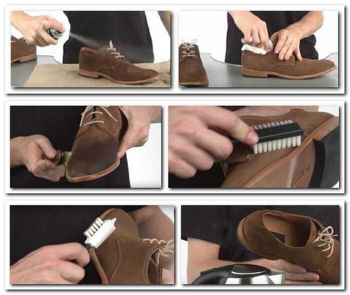 Обувь из нубука - уход в домашних условиях: как правильно почистить и восстановить вид, видео