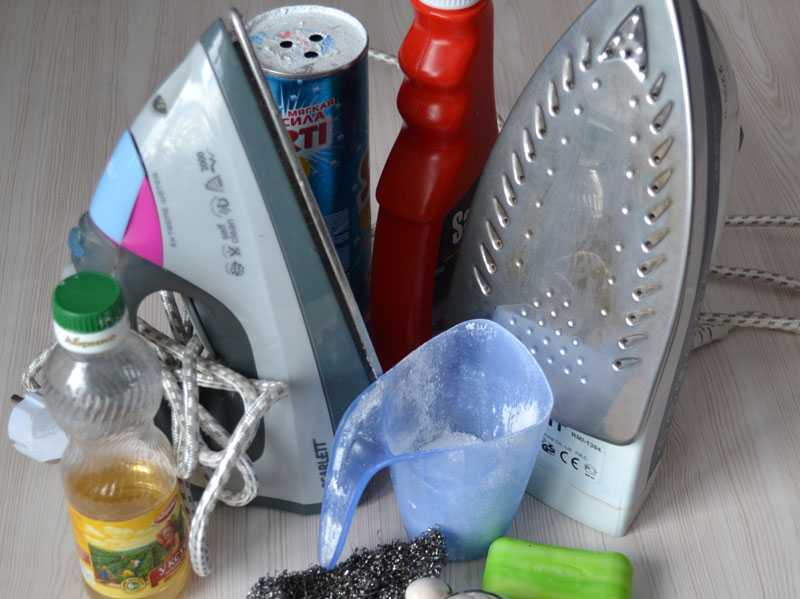 Чем и как очистить утюг от накипи в домашних условиях