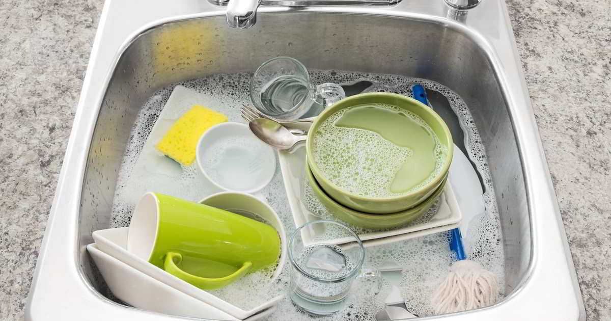 Как быстро и правильно помыть посуду?
