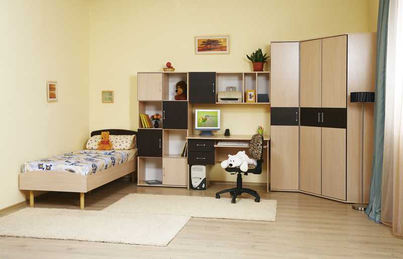Преимущества детской модульной мебели и критерии ее правильного выбора