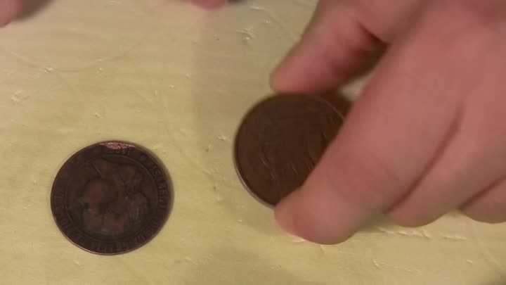 Быстрый способ очистить монету от ржавчины и окисления