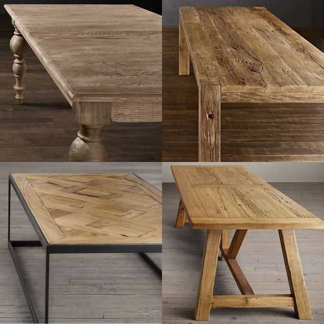 Как сделать стол из дерева своими руками