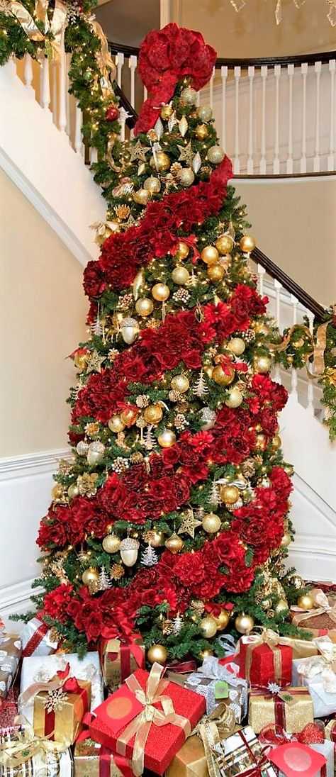 Как украсить ёлку на новый год? 54 фото как красиво нарядить украшениями и в каком цвете, дизайн новогоднего оформления
