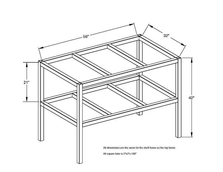 Как самостоятельно изготовить стол из профильной трубы: пошаговая инструкция + фото интересных идей