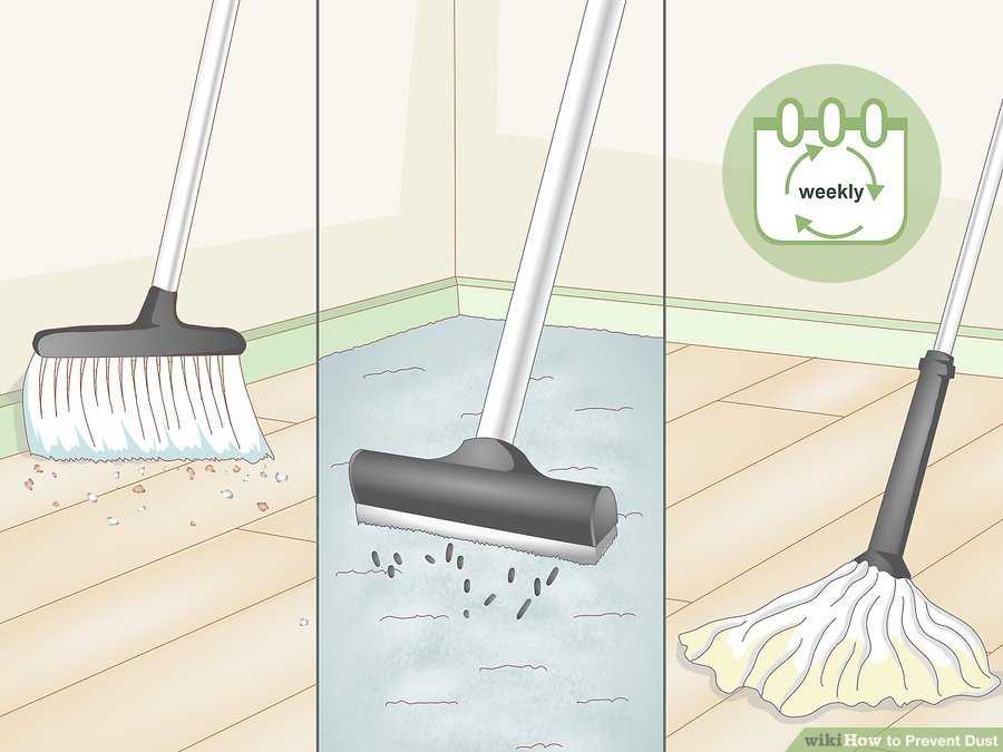 Как избавиться от пыли в квартире надолго: народные средства