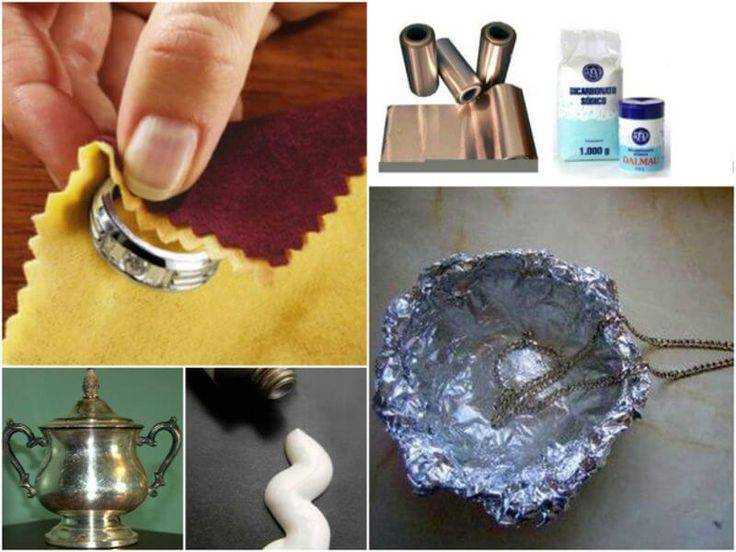 Как почистить серебряные серьги в домашних условиях: особенности чистки сережек из серебра с камнями