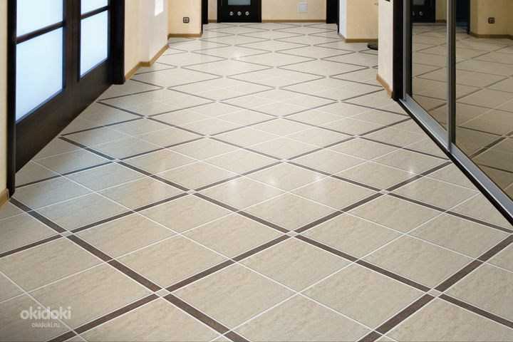 Советы по выбору плитки на пол в кухню и коридор Плитка для кухни, совмещенной с коридором, в чем преимущество керамического покрытия