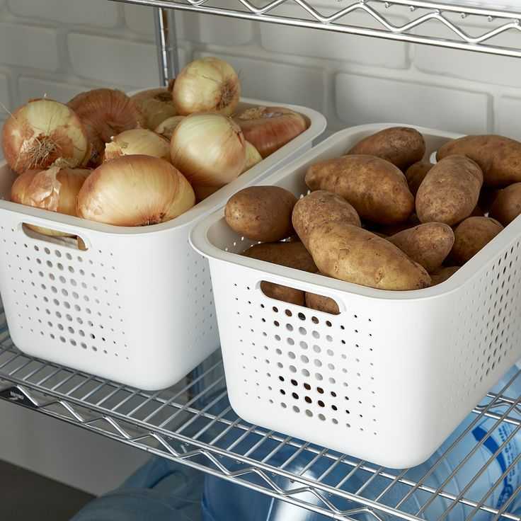 При какой температуре хранится картошка