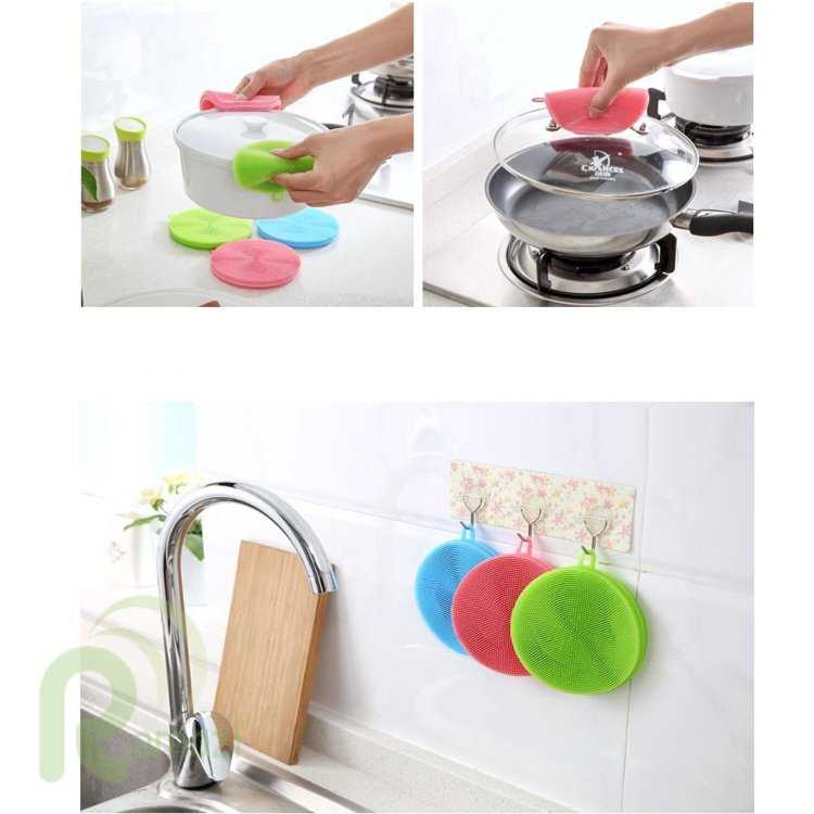 Почему губки для мытья посуды разного цвета? чем отличаются разноцветные разновидности губок? что означает желтый и другой цвет?